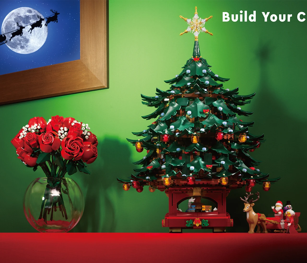 【レゴ（R）ブロック】ツリーの組み立て体験も！ 渋谷でポップアップイベント「Build Your Christmas」開催