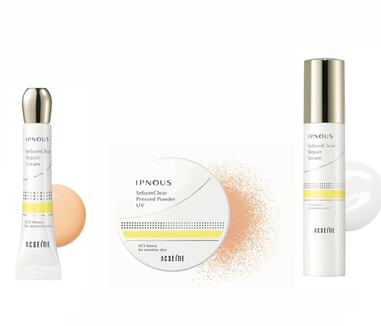 ニキビの「触りすぎ」をストップ。【アクセーヌ】イプノスが、ニキビケアの頼れるお守り