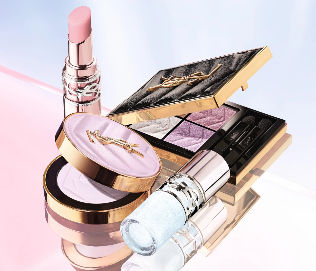 透明感はメイクで仕込む！【YSL】「クリスタル ラブ コレクション」