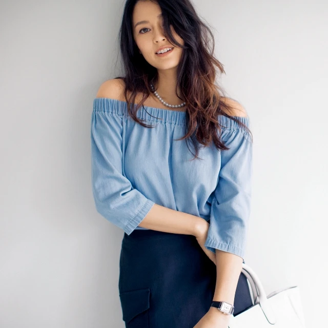 【夏モテコーデ大作戦①】オフショルトップスで「ずるほそ」