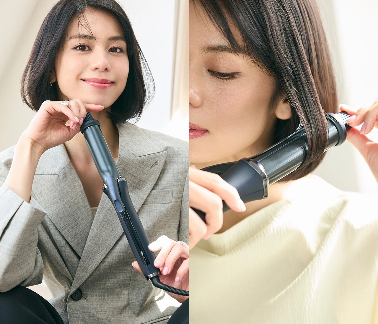 洒落感ワンカールが手に入る！ 『シャープ』の新ヘアアイロン
