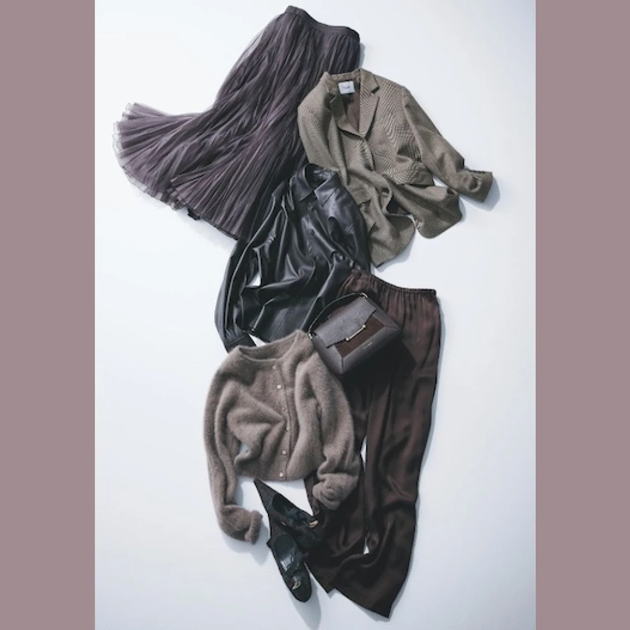 【洒落感ブラウンアイテム7選】まとうだけで女性らしい品が宿る♡