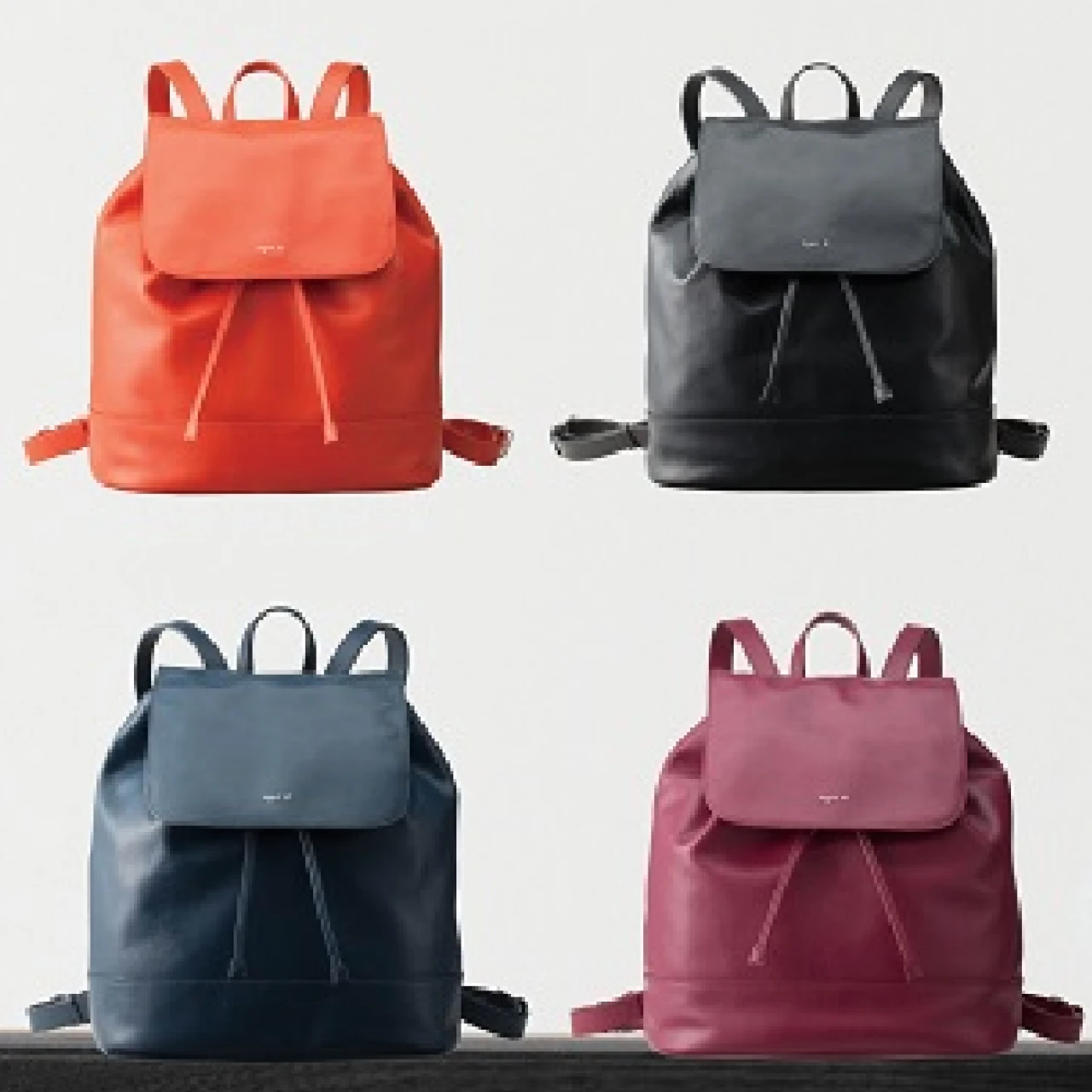 【アニエスベー ボヤージュ】カラバリ豊富なレザーリュックがお目見え♥