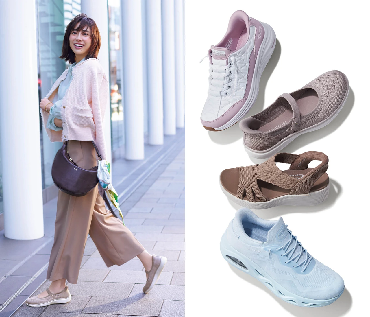 OnもOffも軽やかに どんな私にもフィットする！　スケッチャーズのハンズフリー スリップインズ