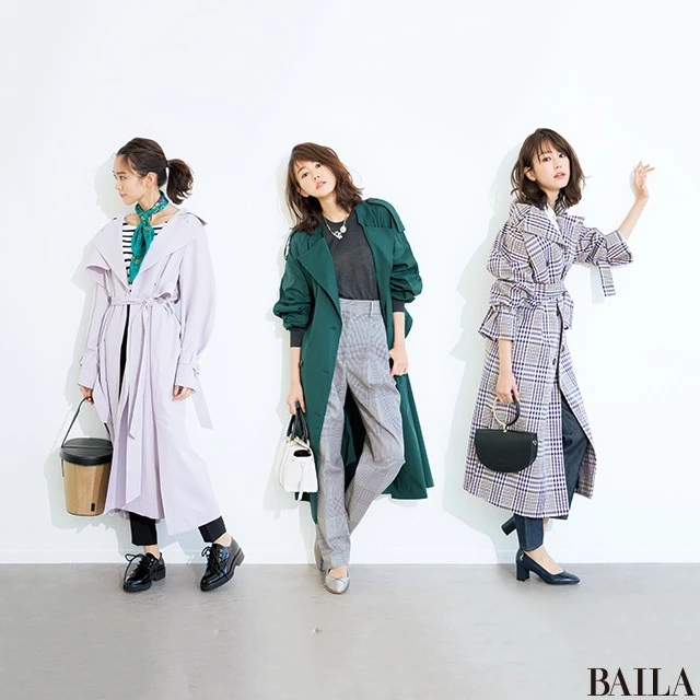 女子会で絶対褒められる♡ 【きれい色&旬柄トレンチコート】おすすめ4選