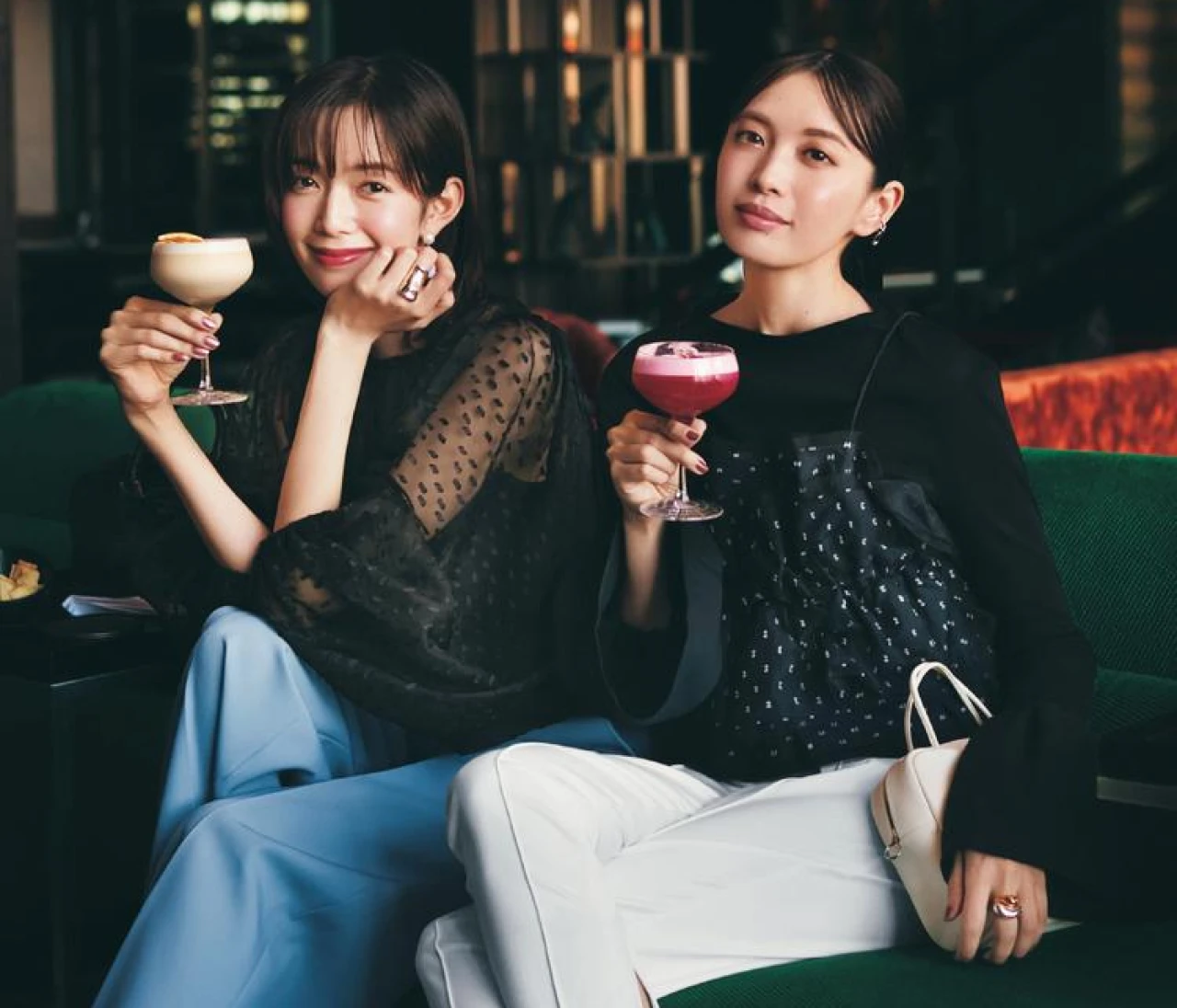 【最旬】大人女子ディナーコーデ12選 ホテルディナー、ワインバー、女子会…ほどよい抜け感のある余裕ある着こなしを