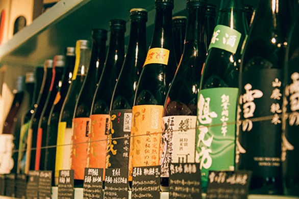 日本酒三種飲み比べ