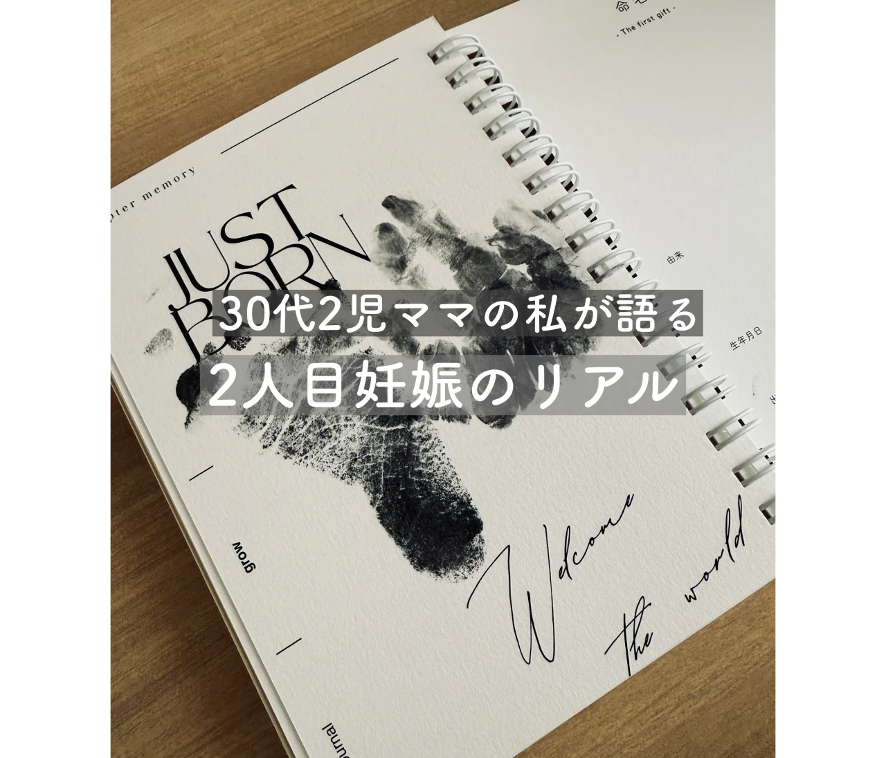 30代2児ママの私が語る、【2人目妊娠のリアル】 #1