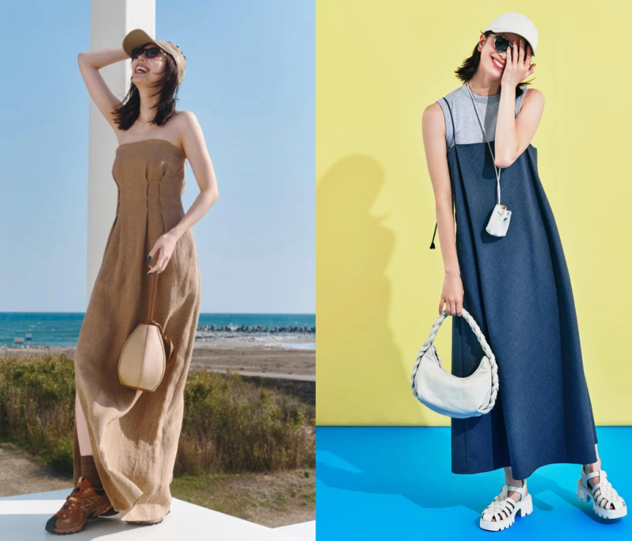 【猛暑の定番】サングラス×キャップコーデ3選 大人女子の日常に相性抜群な組み合わせで楽ちんなのに可愛く