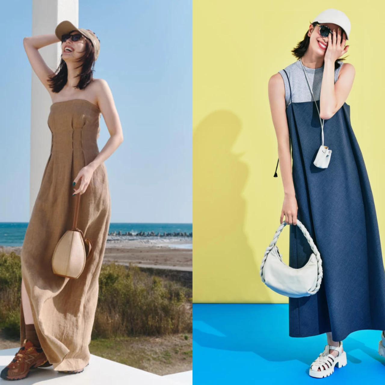 【猛暑の定番】サングラス×キャップコーデ3選 大人女子の日常に相性抜群な組み合わせで楽ちんなのに可愛く