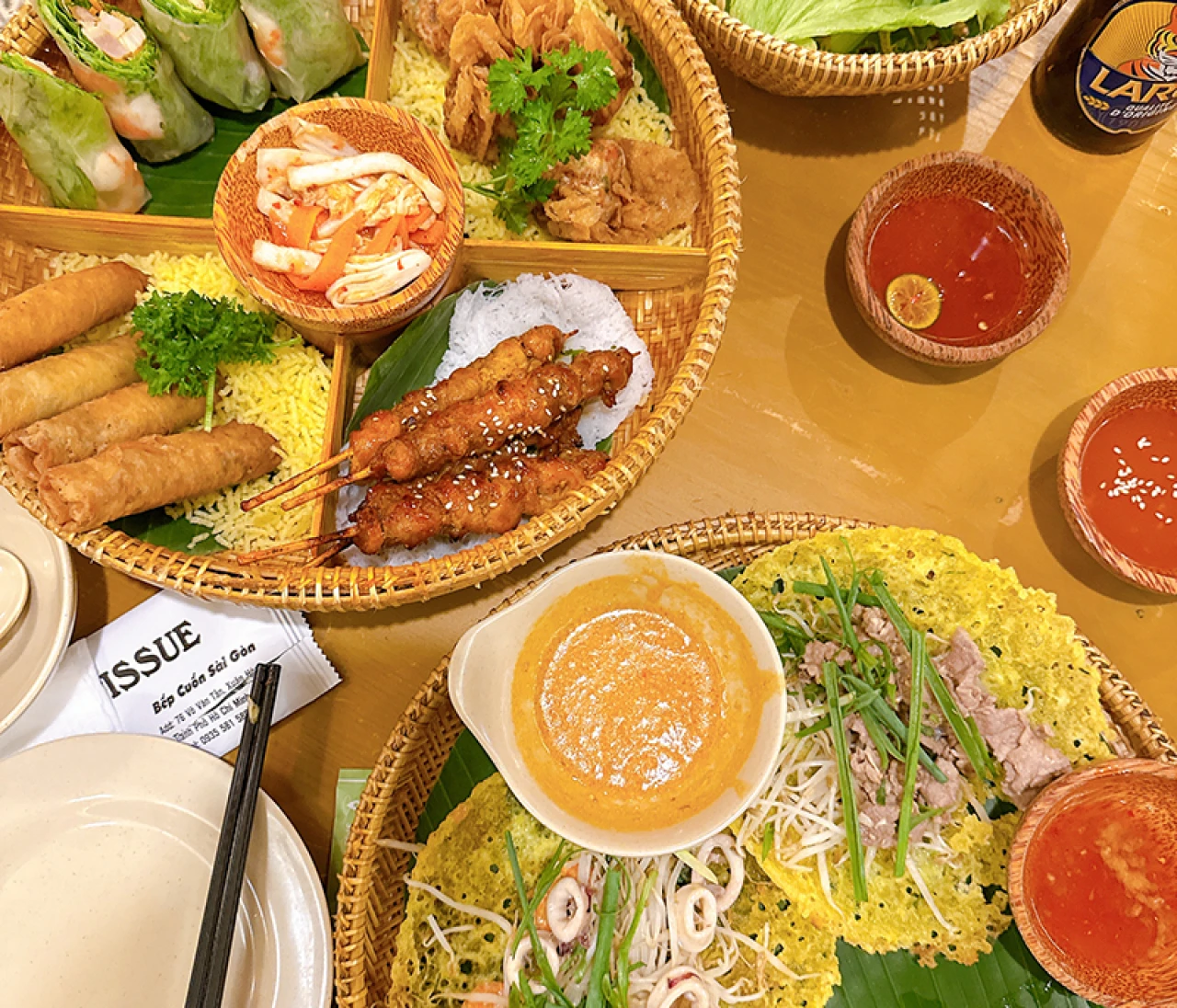 【ダナン旅行記】話題のBếp Cuốnで絶品ベトナムディナー