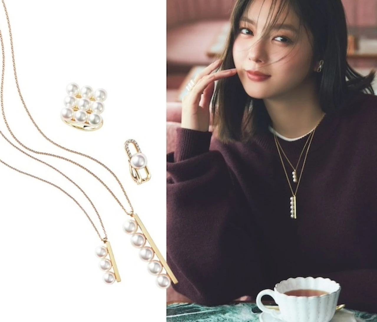 品のよさと個性を欲張れる「TASAKI」のモダンパールを主役に【30代の今買うべき名品ジュエリー】