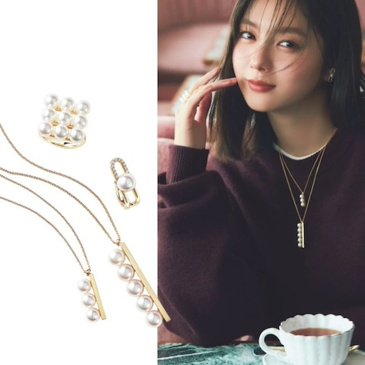 品のよさと個性を欲張れる「TASAKI」のモダンパールを主役に【30代の今買うべき名品ジュエリー】