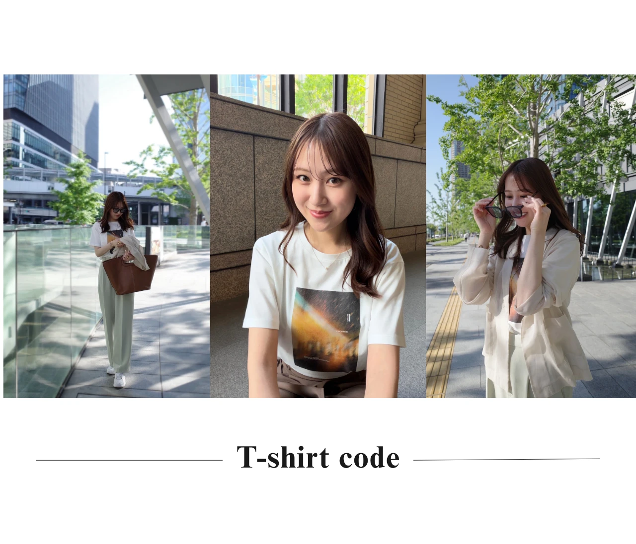 【Tシャツコーデ】1枚で主役になるプチプラ！フォトT！
