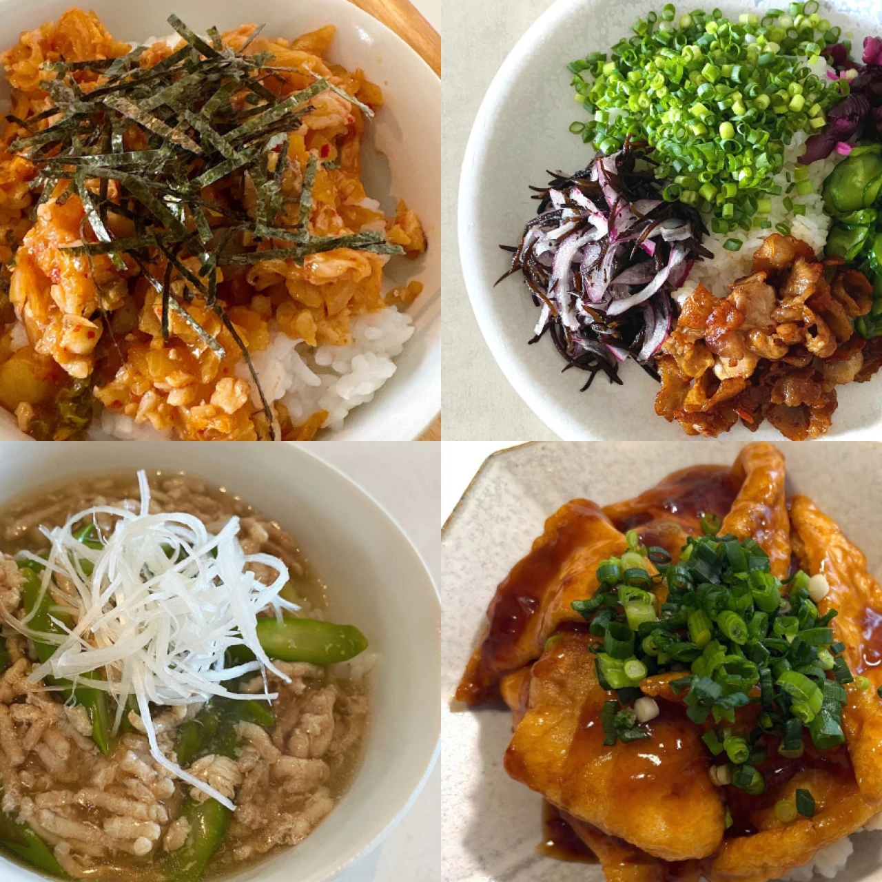 【長谷川あかりのご自愛ごはん】のせるだけ！かんたん丼レシピ5選！鯖キムチ丼、鶏ひき肉のあんかけ丼など。忙しい毎日のお助けメニューに