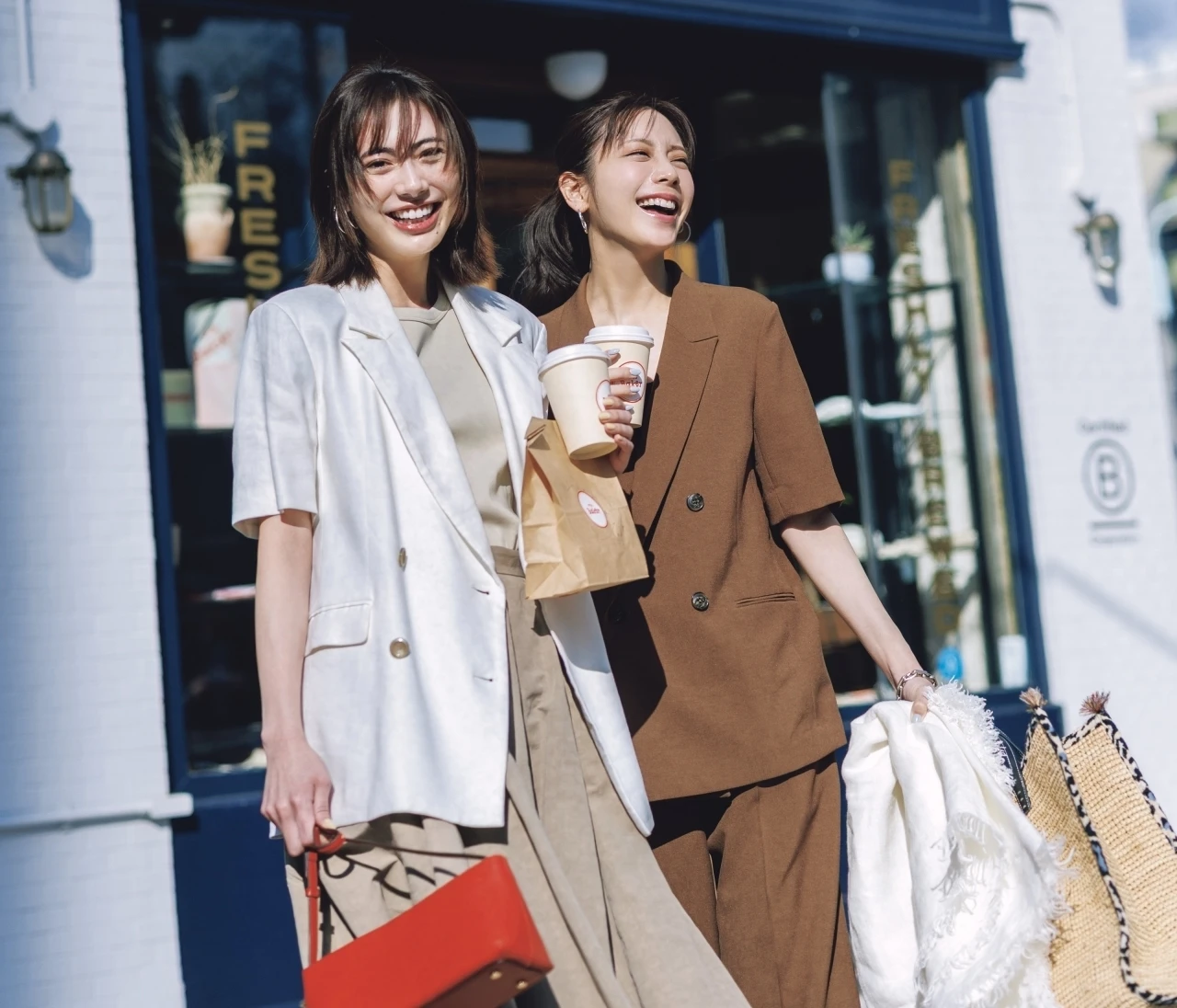 【半袖ジャケットコーデ】仕事服のマンネリを即解消！ 更新感と涼感をこの一枚で【BAILA今日のコーデ】