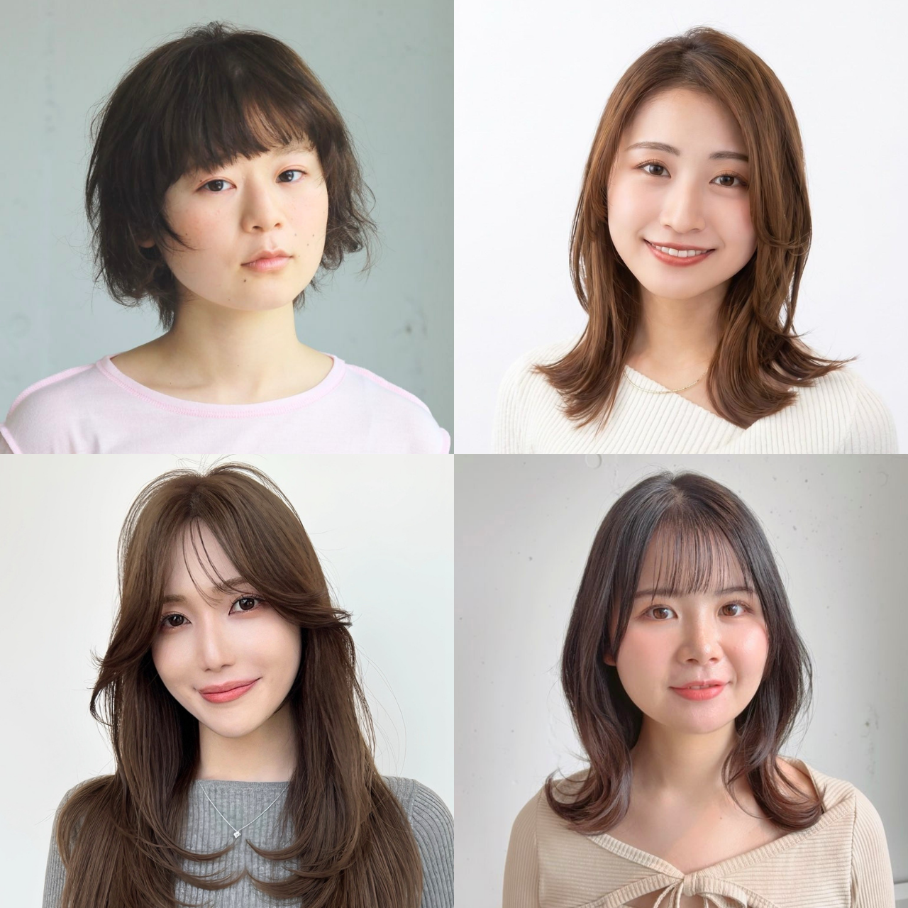 【2026年夏】面長さんに似合うヘアスタイル23選。ショートからロングまで、小顔に見える大人の最旬スタイルをまとめ