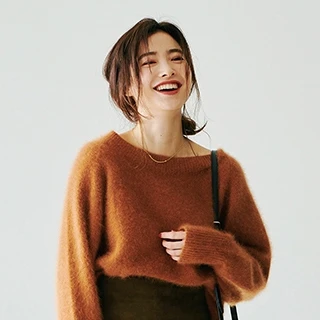 【ゆるニット＋タイトスカート】なコーディネートでバランス美人に♡