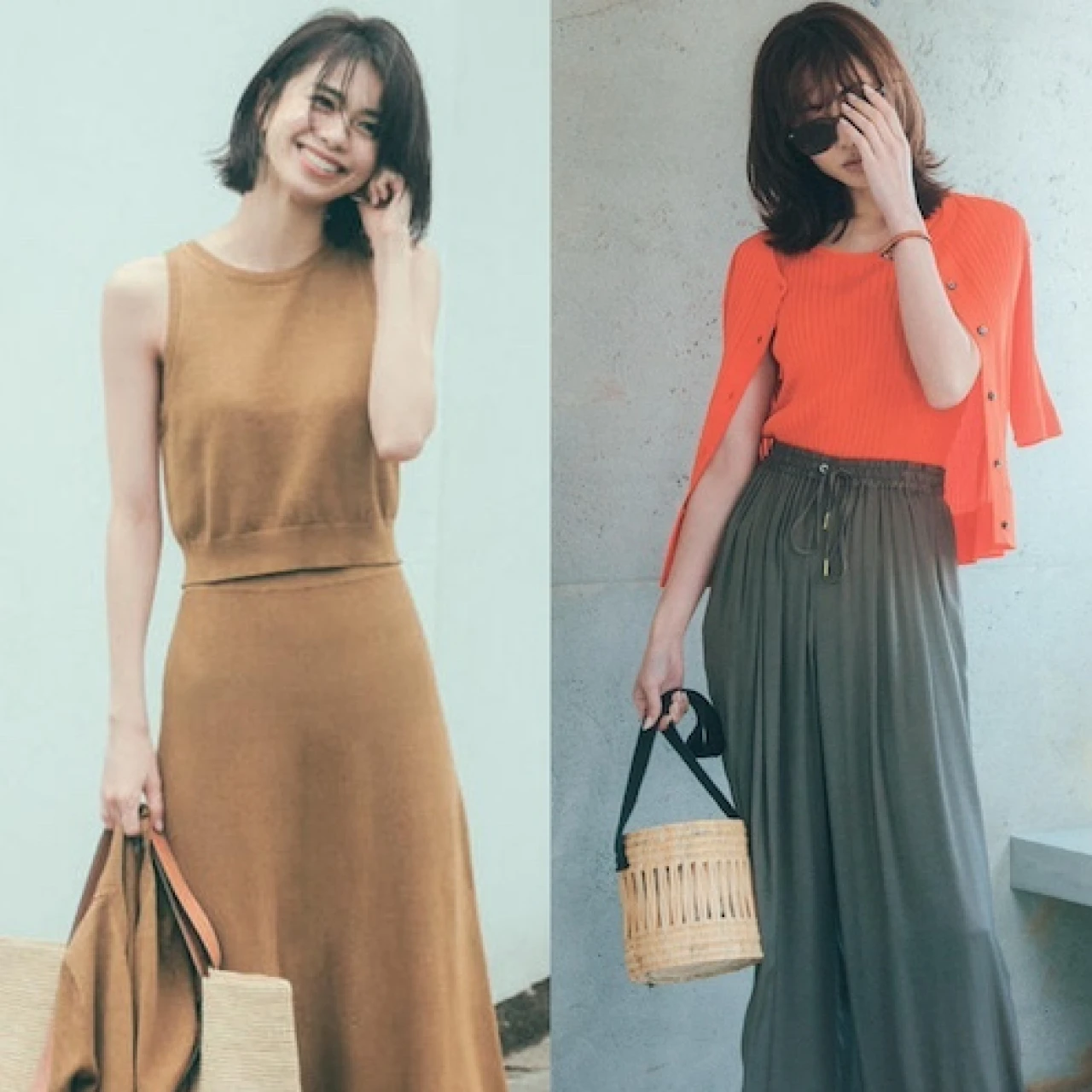 【Tシャツ以外も着たい】コーデが即今っぽくなるサマーニットで夏スタイルを更新!コーデ総まとめ