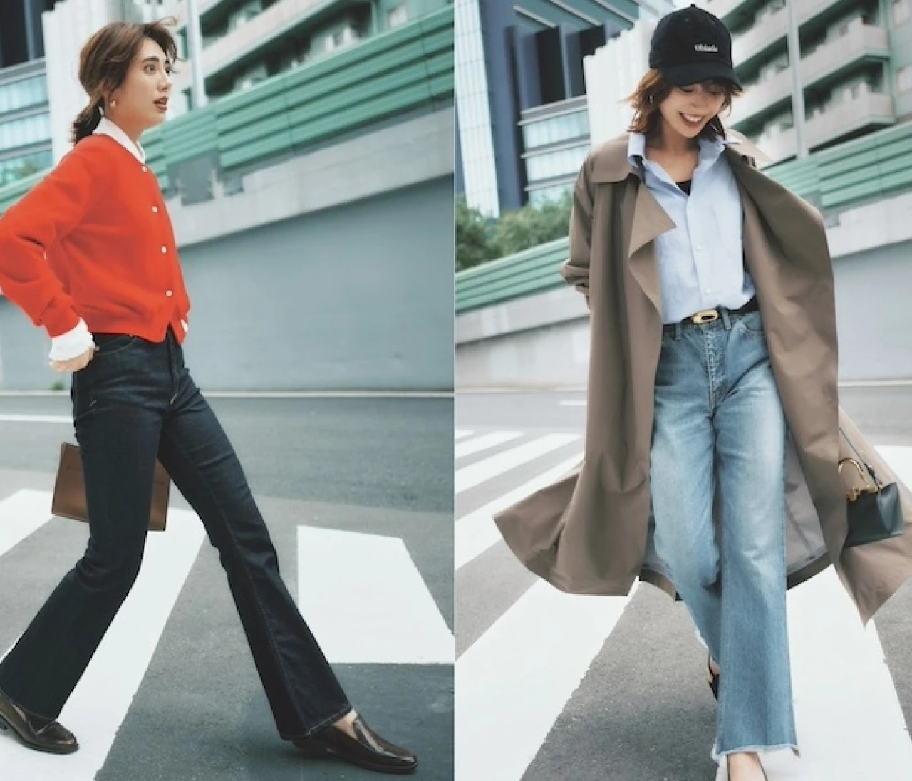 最強の脚長効果が狙えるフレアデニム【大人のための“体がきれいに見える”旬デニム】