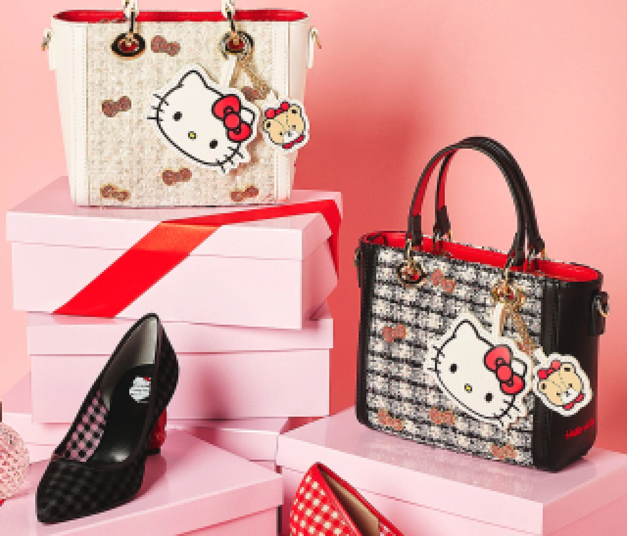 【Sanrio characters × DIANA（サンリオキャラクターズ × ダイアナ）】サンリオの大人気キャラクターとダイアナがコラボ！バッグやシューズが登場