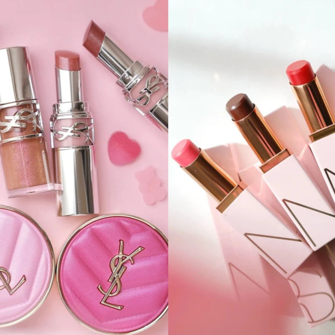 【ナーズ、イヴ・サンローランほか】2026年春新色コスメ13選。美容家が全色お試し！実際に使って感じたコスメレビューも合わせてチェック