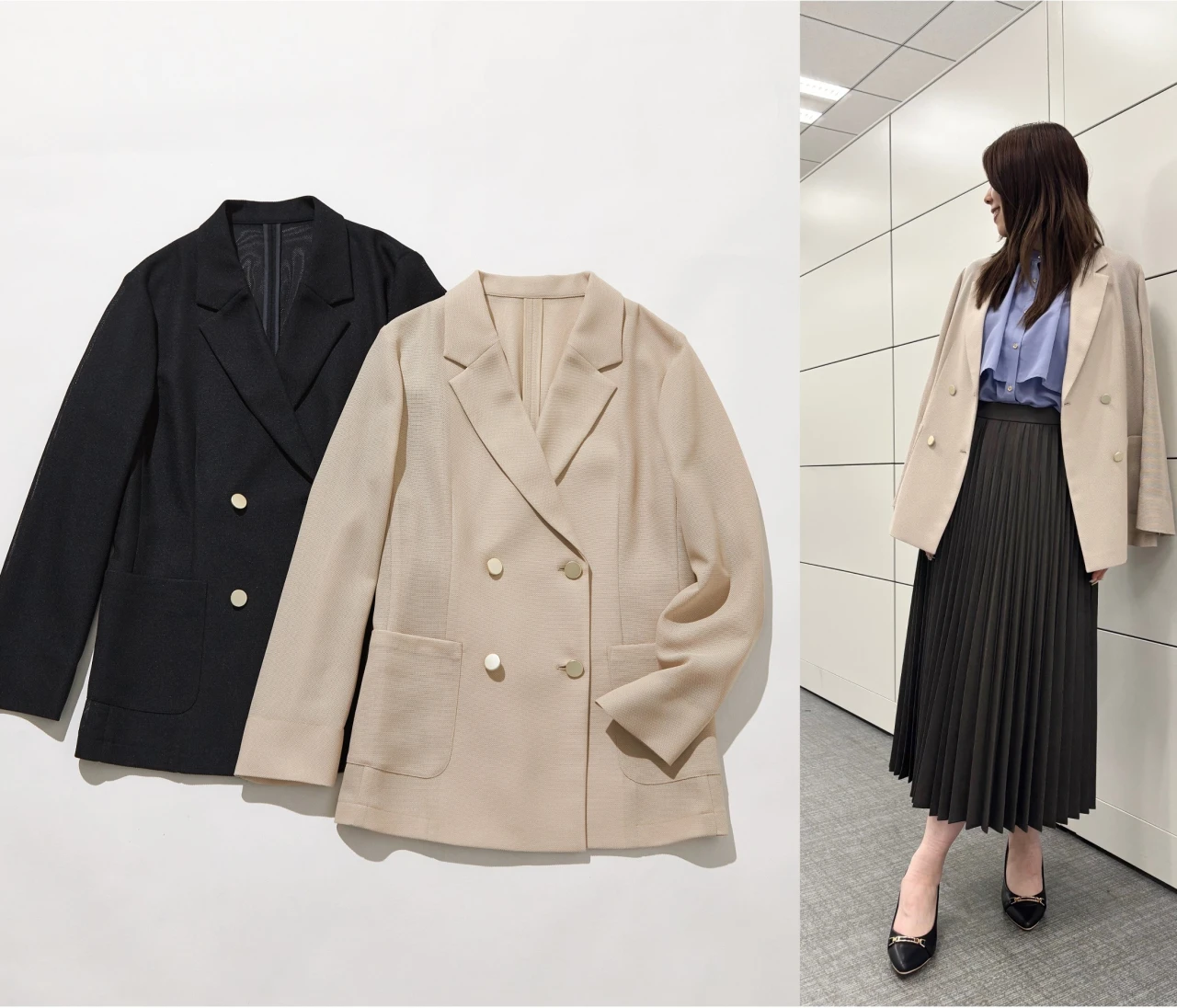 見た目も着心地も涼しげな【any SiS(エニィ スィス)】の「シアーメッシュ ジャケット」が登壇シーンに最適!|好印象が狙える“最旬”登壇服 Vol.10