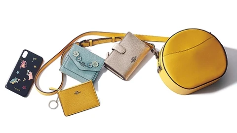 愛嬌たっぷり♥【コーチ(COACH)】のバッグ&ミニ財布&スマホケース