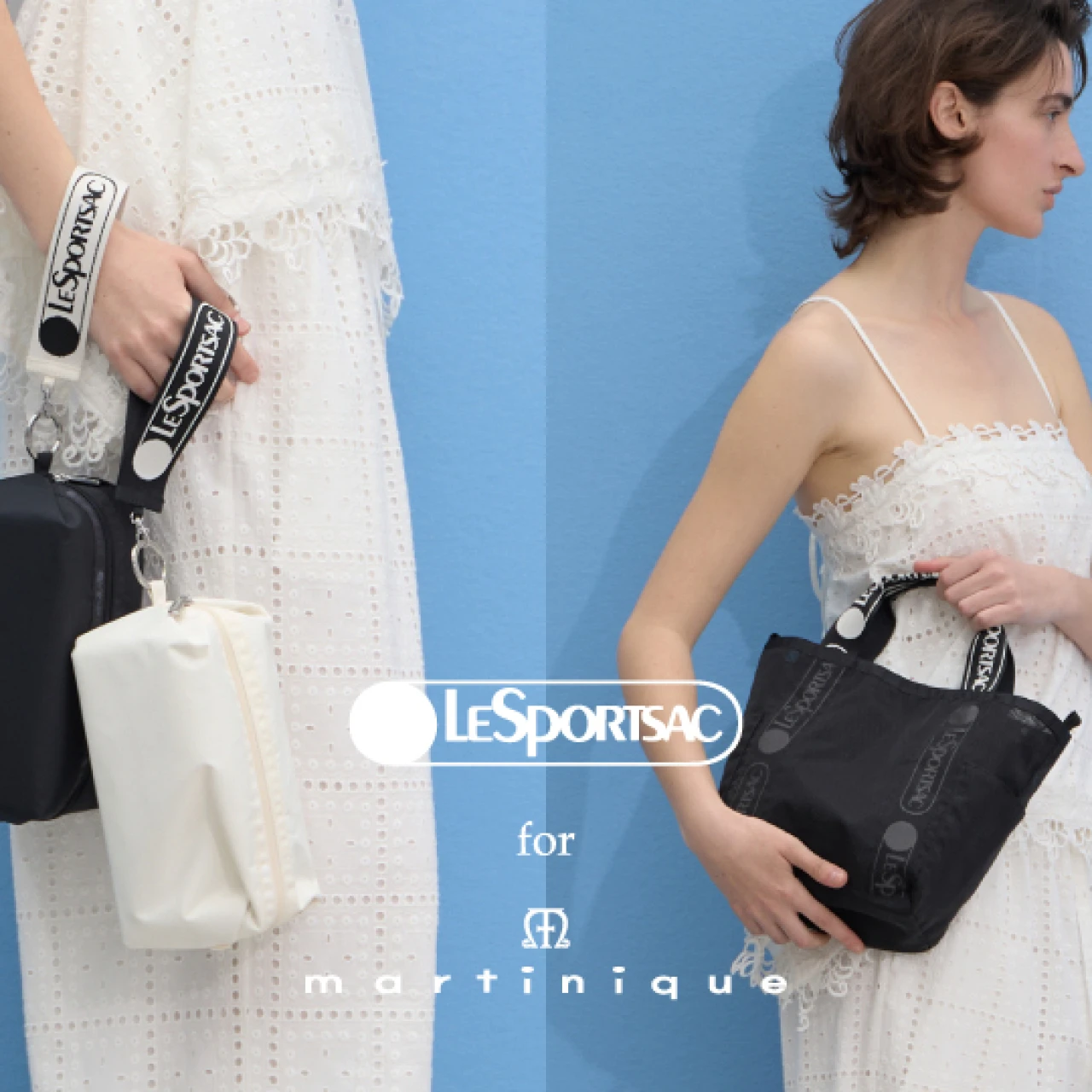 【「martinique（マルティニーク）」と「LeSportsac（レスポートサック）」がコラボレーション】モダンで都会的なモノトーンのコレクションを発売