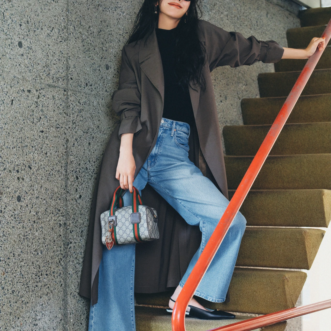 【GUCCI(グッチ)】貴島明日香が選ぶ“一生もの”ミニバッグ。上品さが際立つ【おすすめハイブランドバッグ&小物7選】