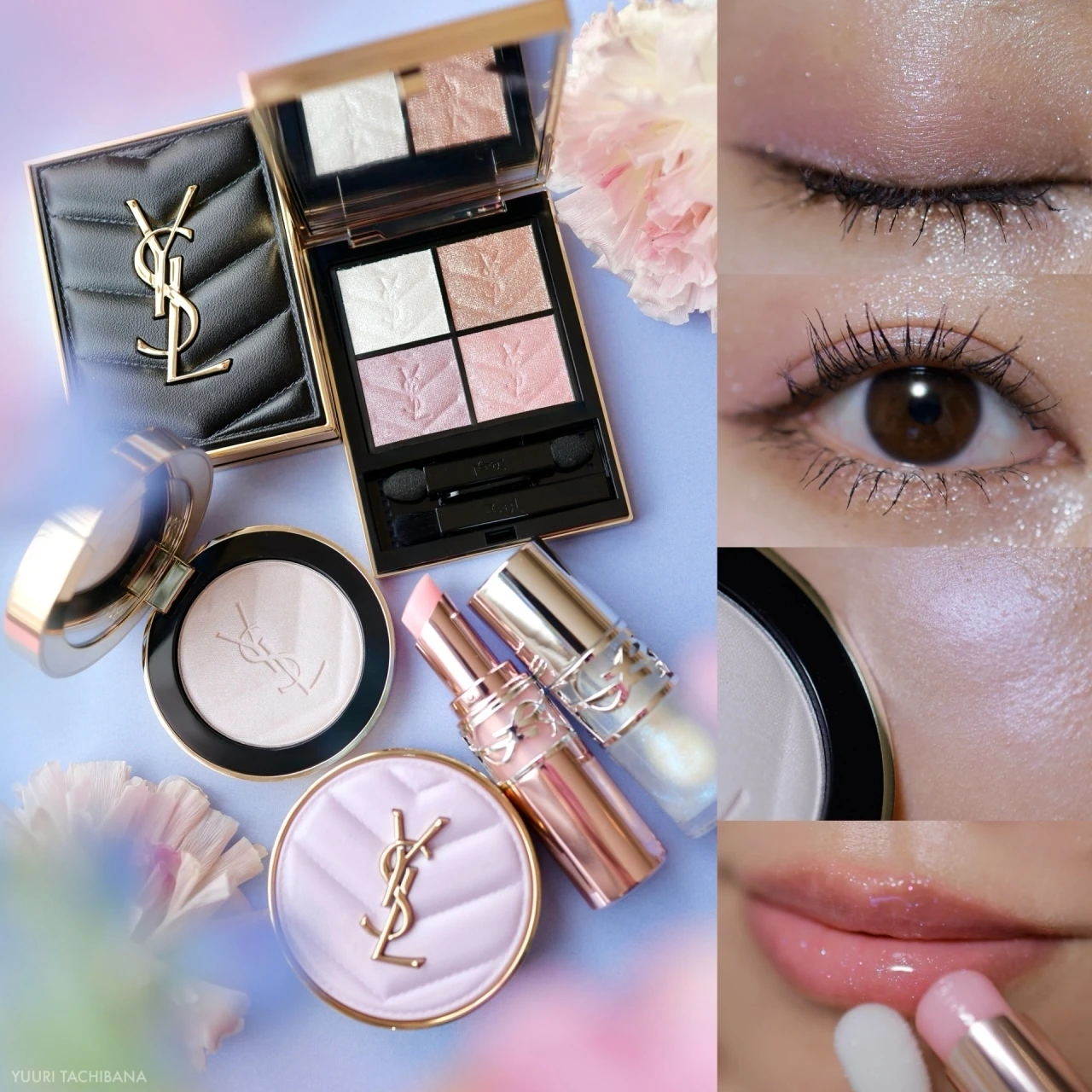 【最新】『YSL BEAUTY』（イヴ・サンローラン）夏新作「YSL クリスタル ラブ コレクション」をコスメマニア美容家・立花ゆうりが全部レビュー！