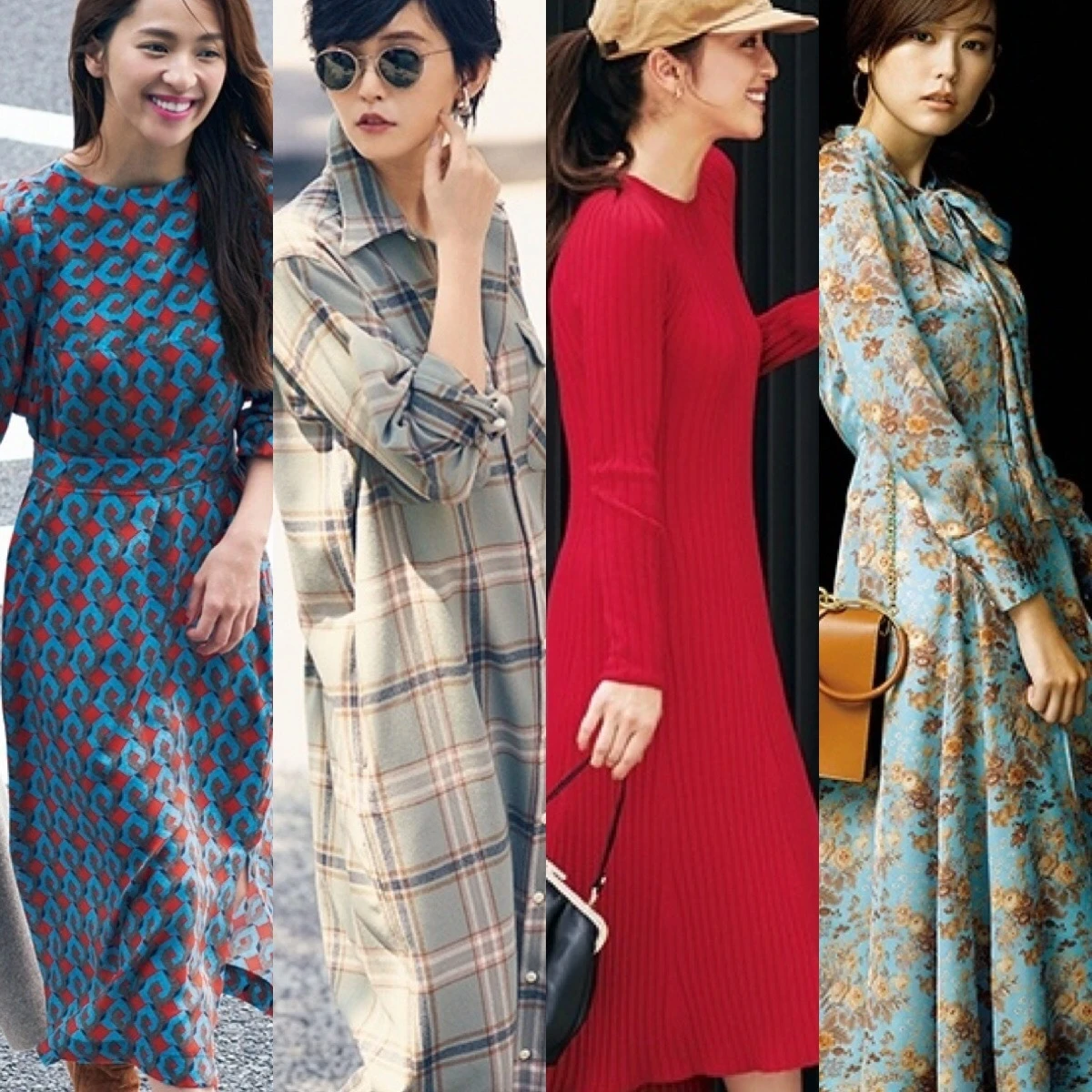 デート、女子会、およばれetc.おすすめ【ワンピース】2018-19冬最新コーデ15選|30代レディースファッション