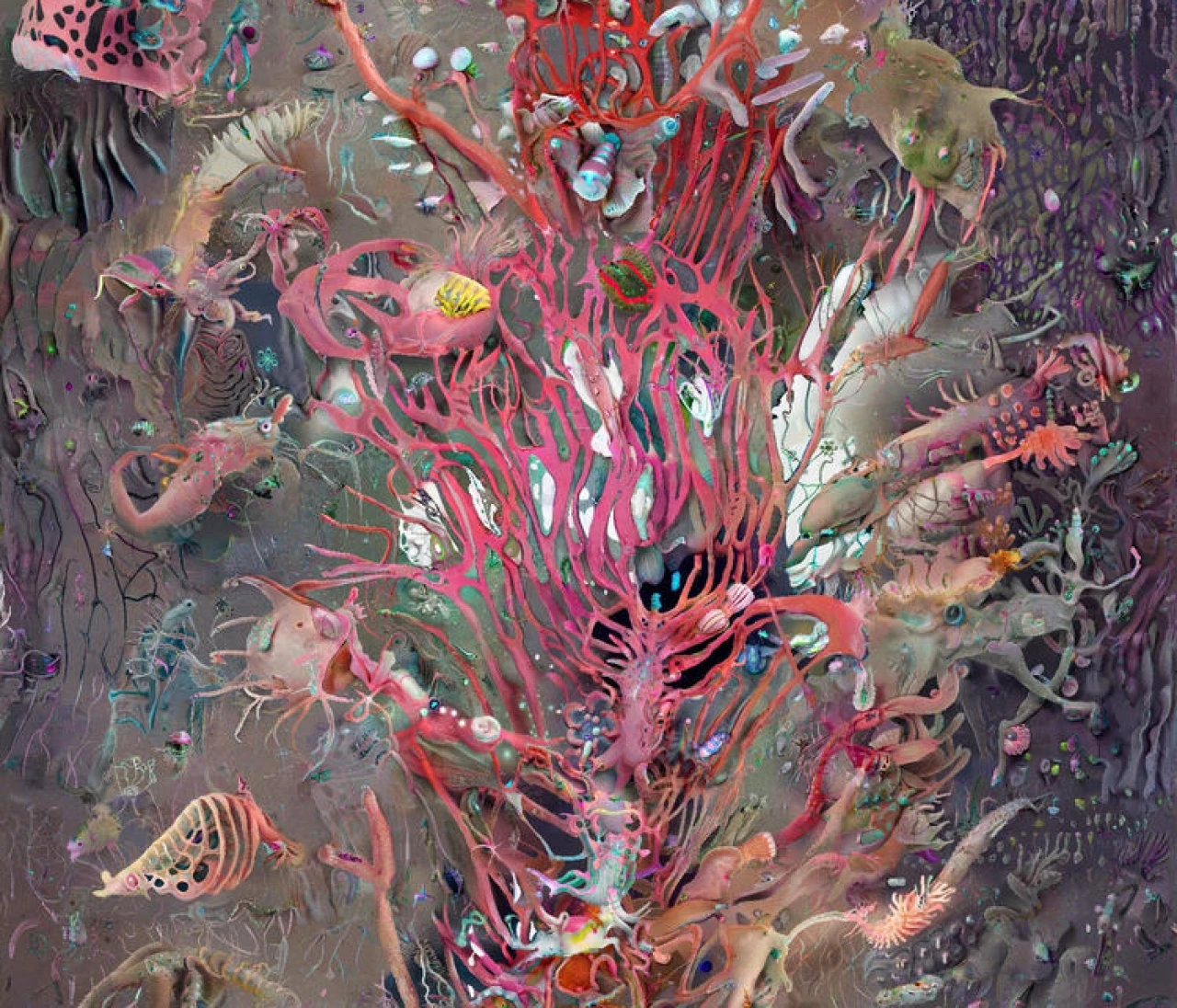 Synthetic Natures もつれあう世界：AIと生命の現在地　出展作品