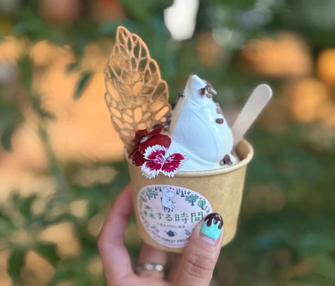ムーミン×代官山の限定カフェイベントで味わう癒しの森アイス｜写真映え＆爽やかティー体験 #BAILAアイス部
