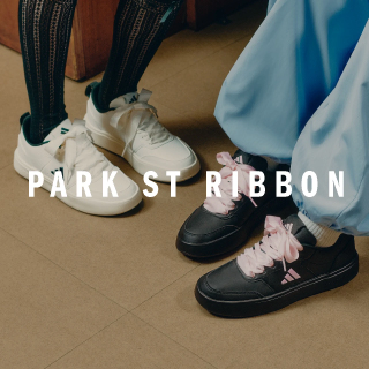 【ABCマート】人気スニーカーをリボンでアップデート!“PARK ST RIBBON”を限定発売