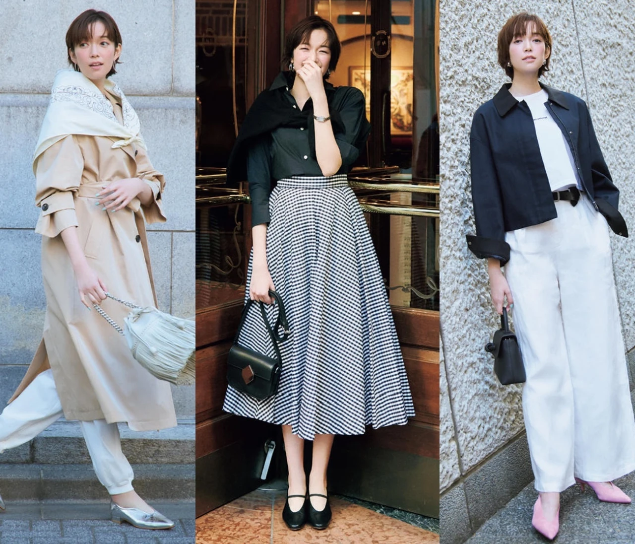 【定番ボトムが垢抜ける靴5タイプ20選】この春はきれいめ靴にチェンジして印象一新！