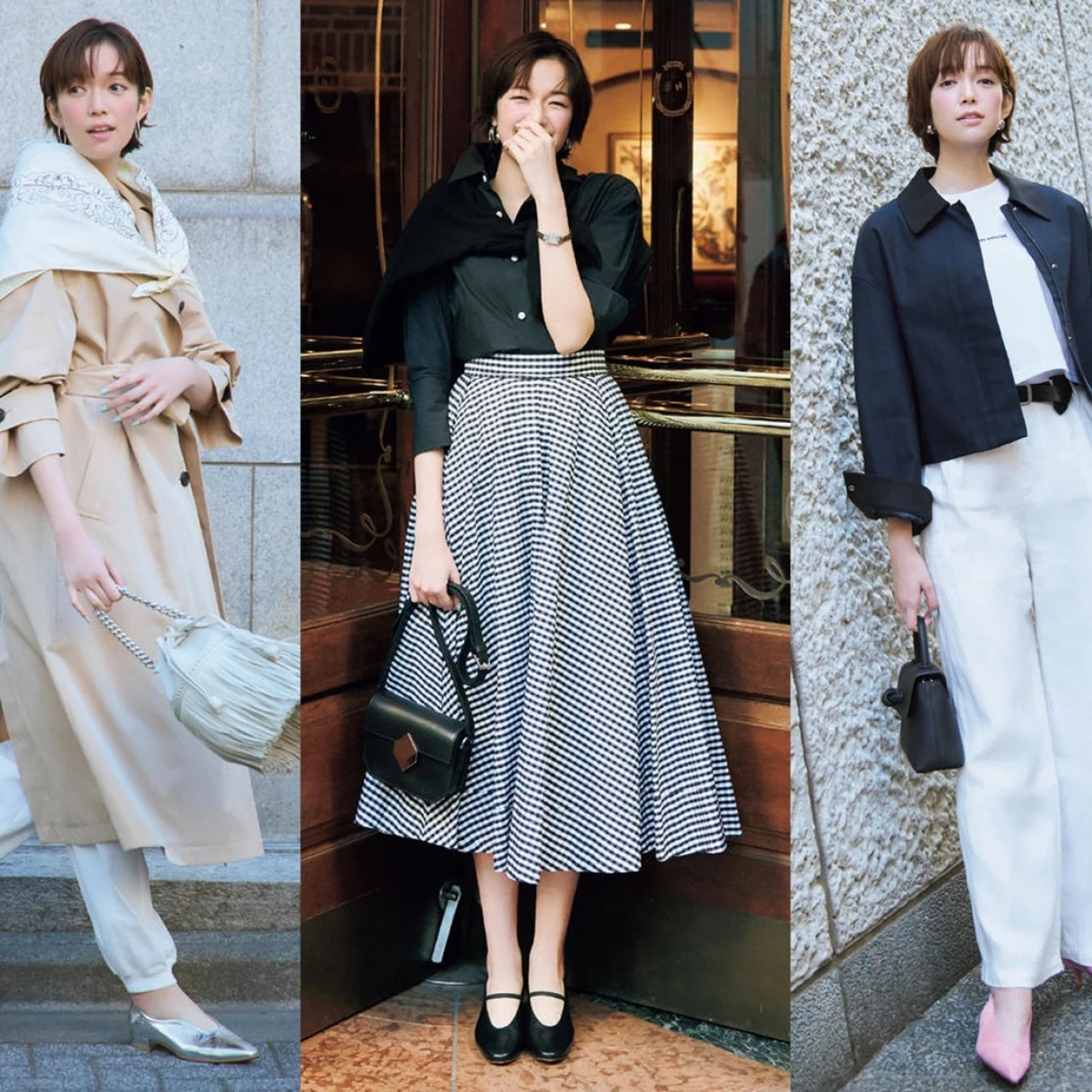 【定番ボトムが垢抜ける靴5タイプ20選】この春はきれいめ靴にチェンジして印象一新！