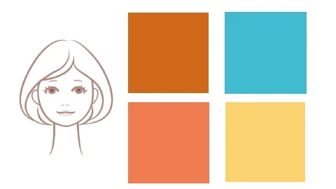 【イエベ肌×女顔】さんの浴衣は、日差しを感じさせる明るい色合いを選んで