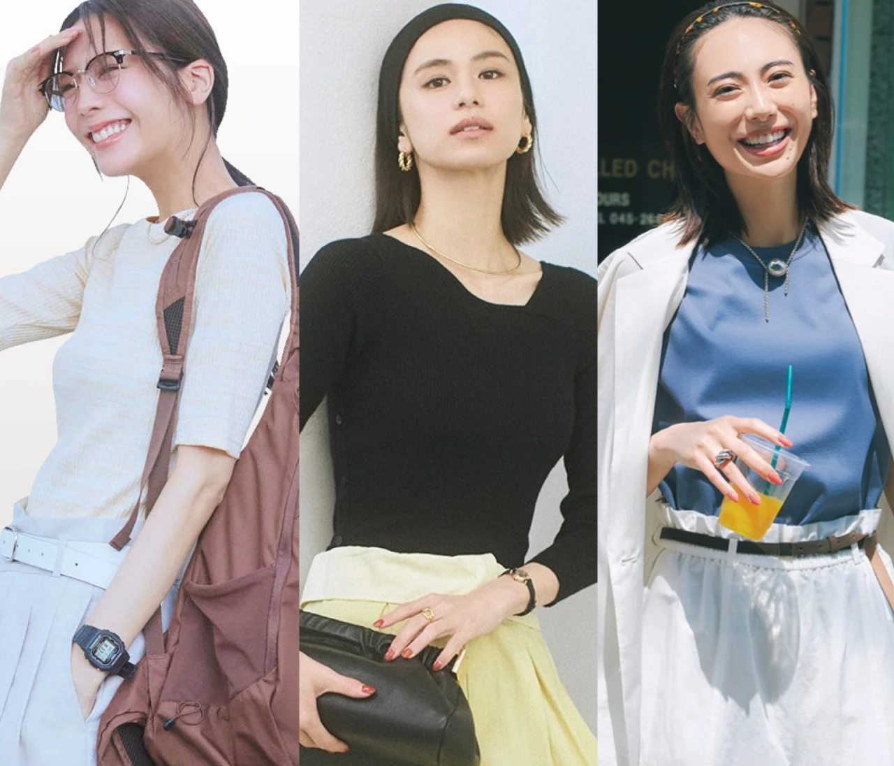さりげない肌見せで夏おしゃれ満喫の7スタイル【BAILAの1週間コーデまとめ】