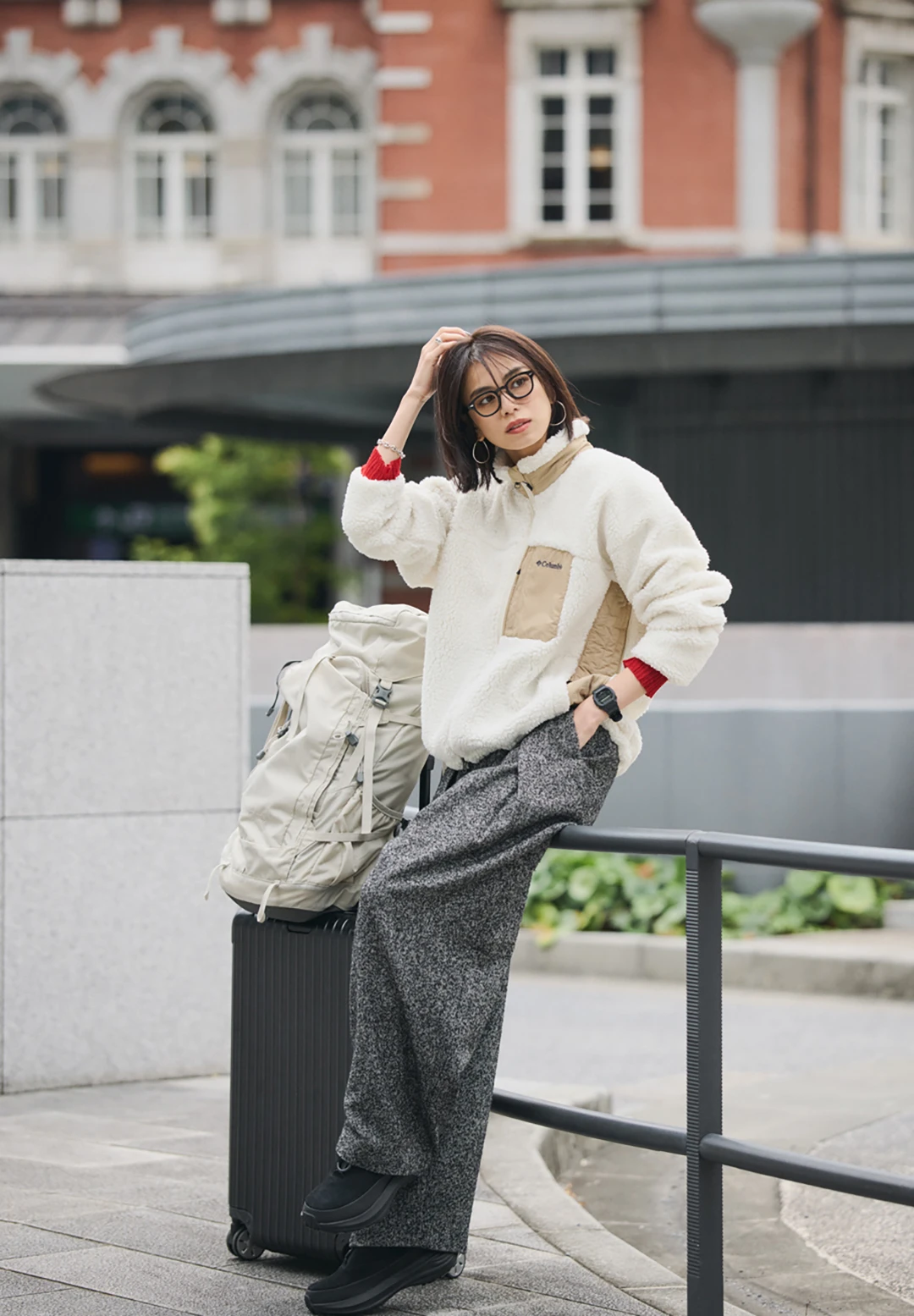 佐藤晴美　かさばらず持ち運びも簡単なフリースジャケット