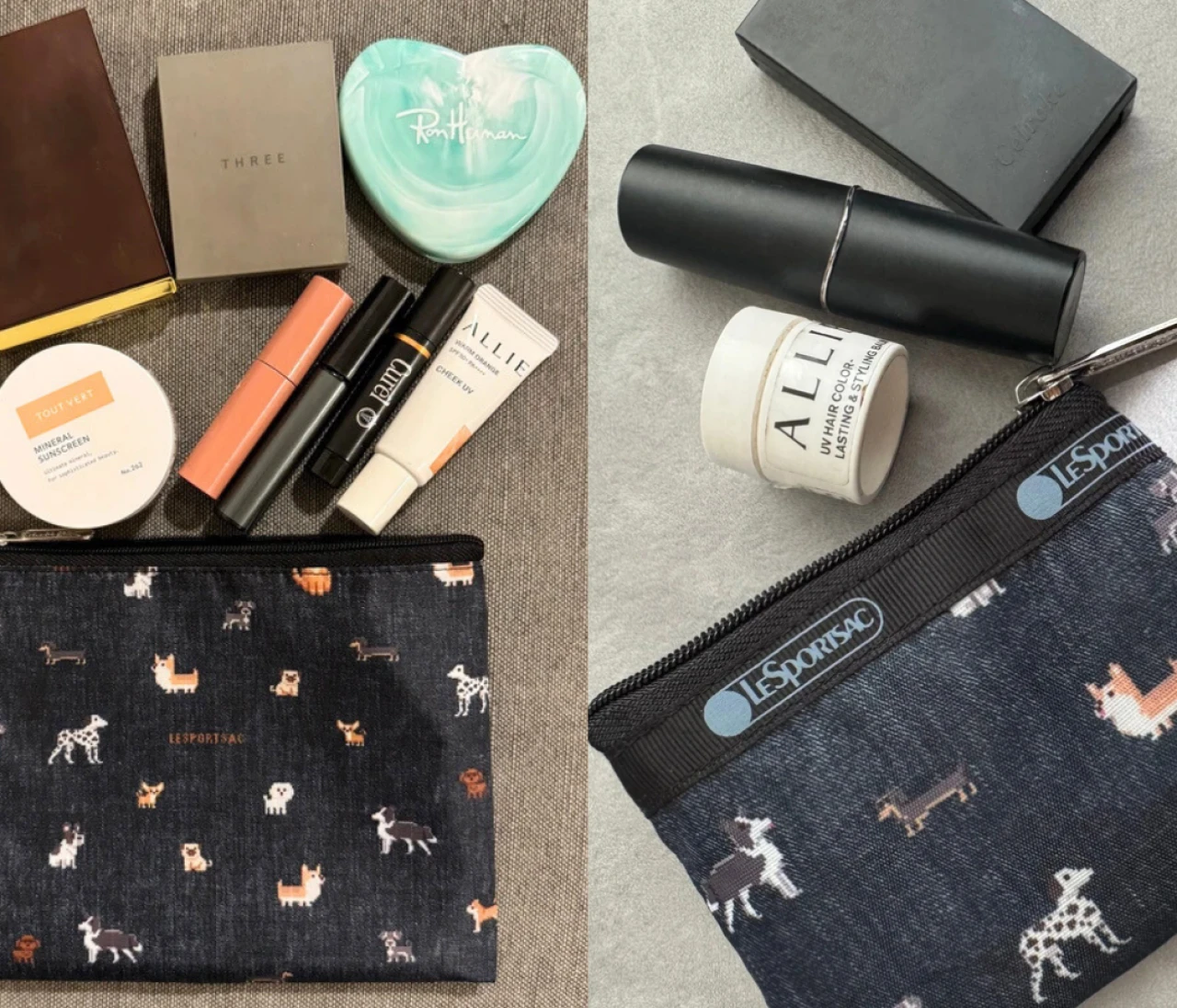 【BAILA4月号付録レビュー】ワンコ柄が愛嬌満点なレスポートサックのポーチセット。5人の20代、30代読者が使い心地を徹底レビュー！