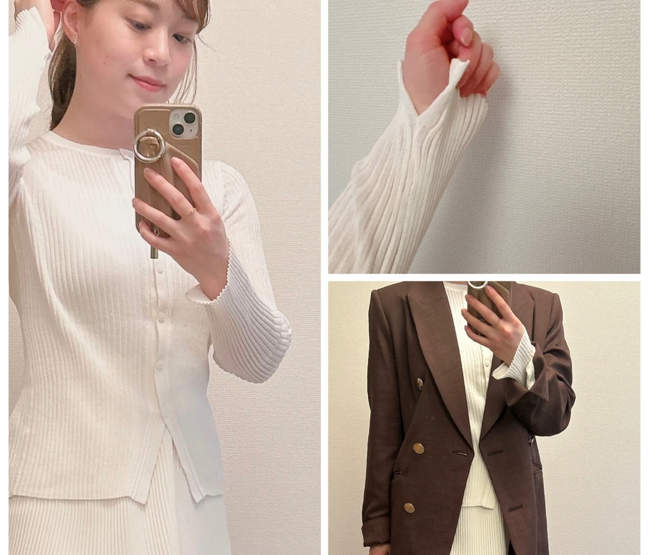 【GU】この春着たい！シアーリブカーディガン|仕事でもプライベートでも大活躍！