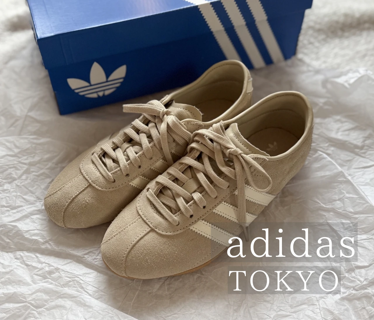 【adidas TOKYO】きれいめ派にハマる薄底スニーカー！SAMBAと比較してみた👟#スニーカー部