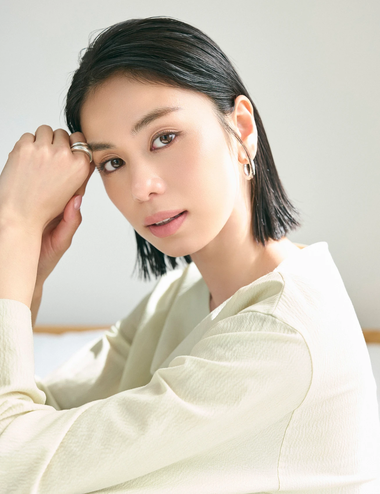 佐藤晴美　外ハネスタイル