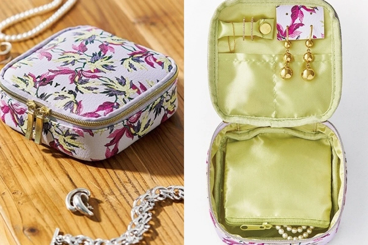 BAILA6月号付録速報【FLAY I.D.（フレイ アイディー）】フラワージュエリーポーチ先行公開