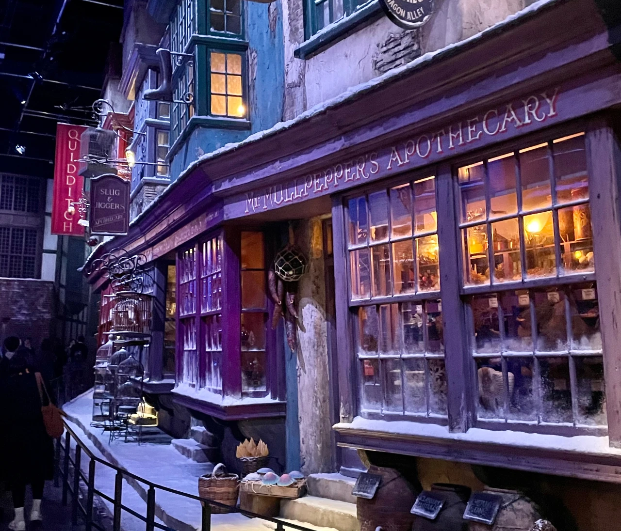 ハリポタツアーの雪化粧「HOGWARTS IN THE SNOW」へ！