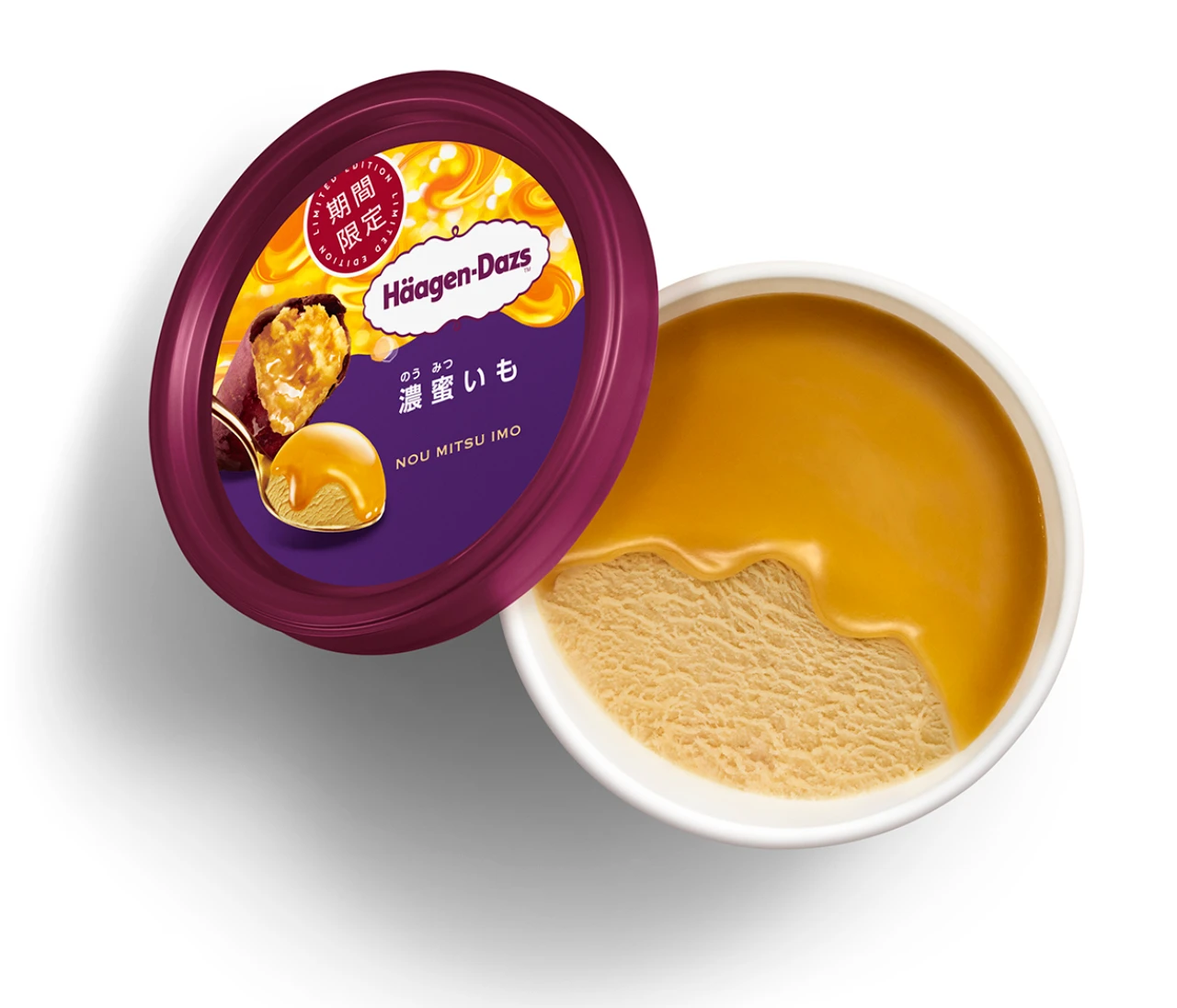 【ハーゲンダッツ】蜜芋の濃密な甘さを“蜜ごと”味わうミニカップ『濃蜜いも』＆キャラメルの魅力を詰め込んだアソートボックス『キャラメルパーティー』が期間限定で登場