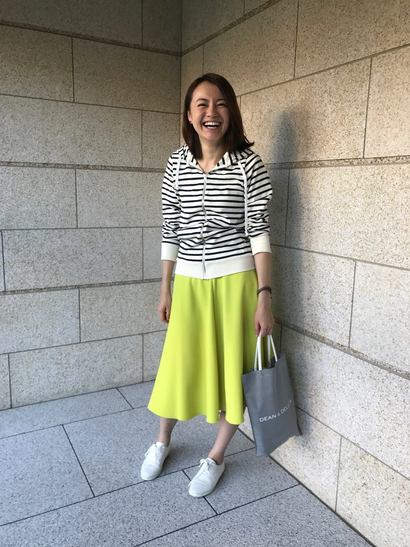 天気の良い秋の週末コーデ