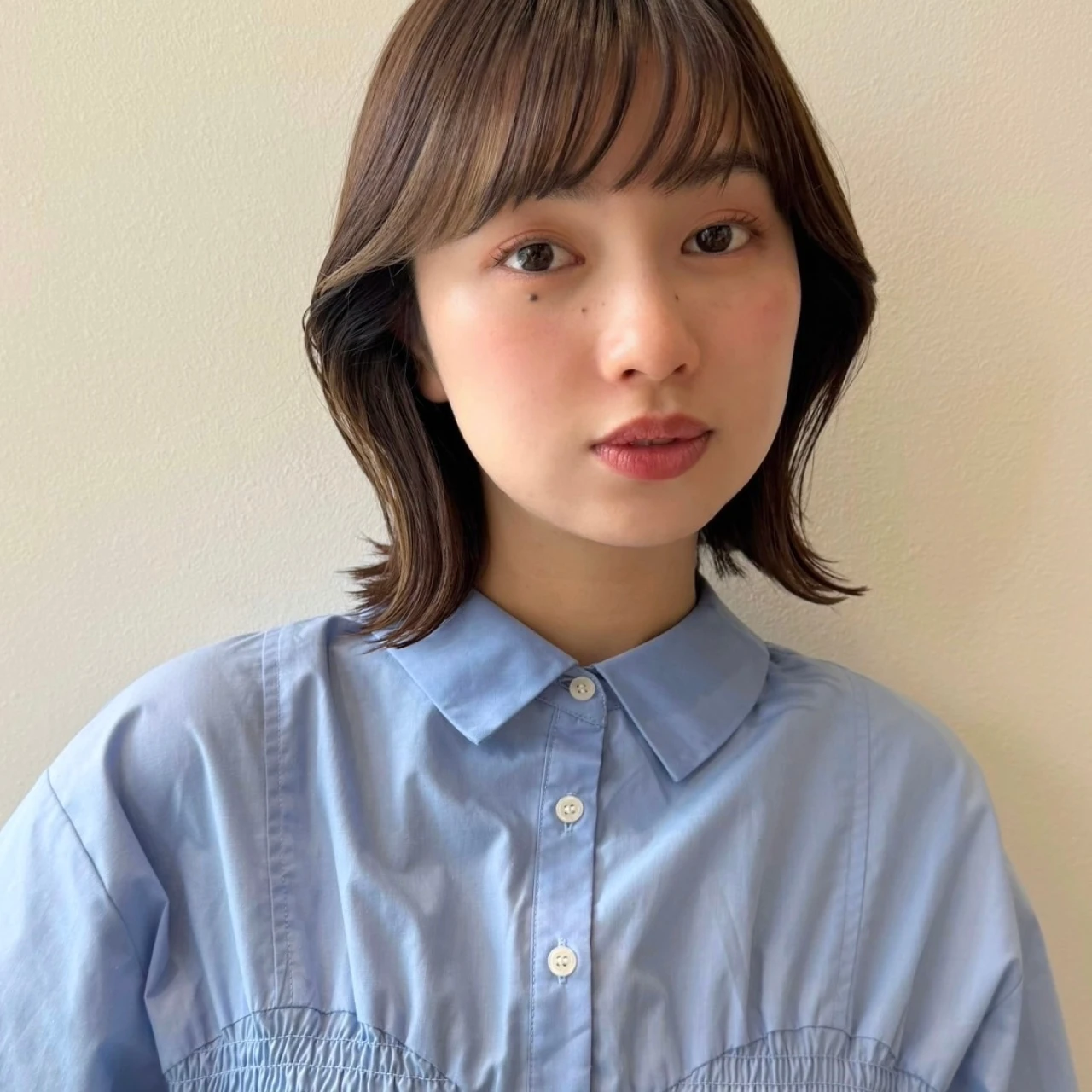 【ボブ・30代～40代大人の髪型】初夏の軽やか好感度へア③結べるレイヤーボブ