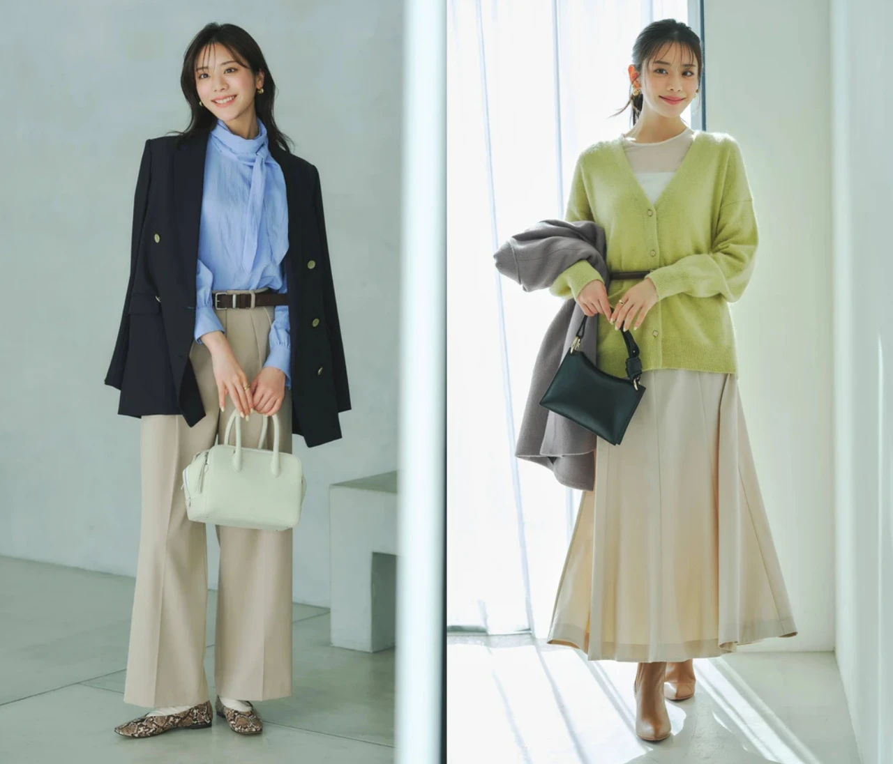 【通勤コーデを格上げする名品5選】洒落感＆きちんと感を両立する「優秀通勤ワードローブ」